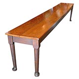 13 Foot Long 19th Century Oak Table