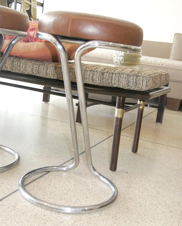 Lovely set of stools by prolific designer Gilber Rohde