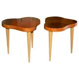 Gilbert Rohde Paldao Wood Side Tables for Herman Miller