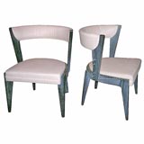 Set of four chairs by James Mont