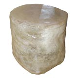 Vintage Illuminated Resin Barrel