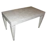 Polished Coral Stone Coffee Table