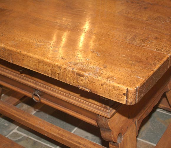 Swiss Alpine baroque rent table For Sale