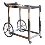Chrome Drink Trolley