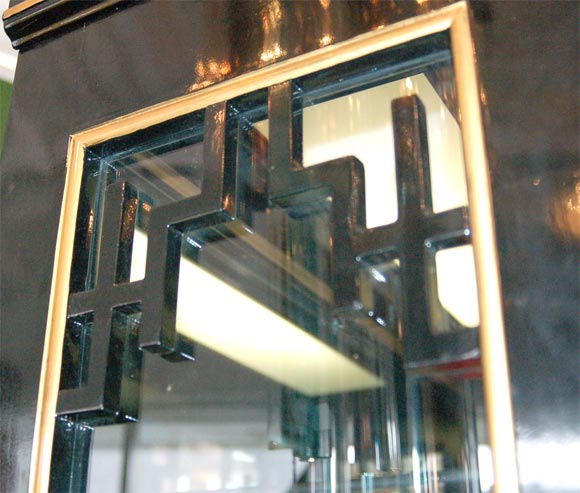 Lacquered Oriental Cabinet 1
