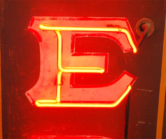 Vintage Neon  Bakery  sign 1