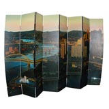 Eight Panelled Cityscape
