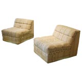 Pair of Richard Himmel Lit Lounge Chairs
