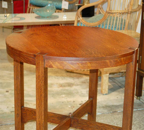 Gustav Stickley Lamp Table 5