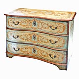18th c. Painted Commode