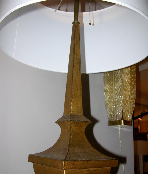 French Pair of Classic Modern Table Lamps For Sale