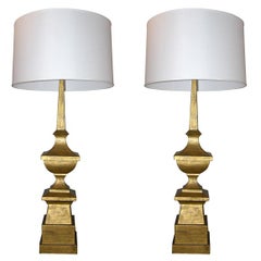 Pair of Classic Modern Table Lamps