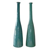 Very Tall Italian Stoneware  Vases