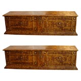 Antique Pair of Italian 19th Storage Boxes
