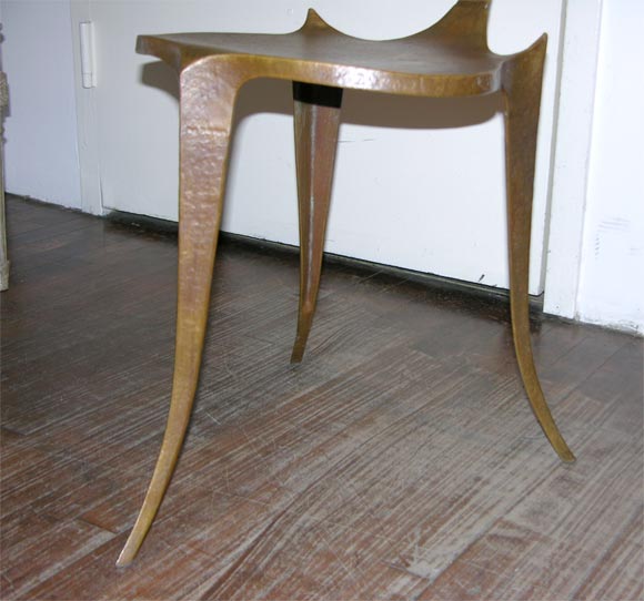 Contemporary Bronze Chair 