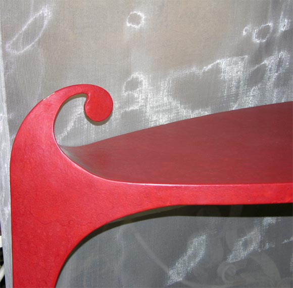 French Red Console 