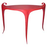 Red Console "Aigrette"  by Yves Pagart    Limited Edition 3/16