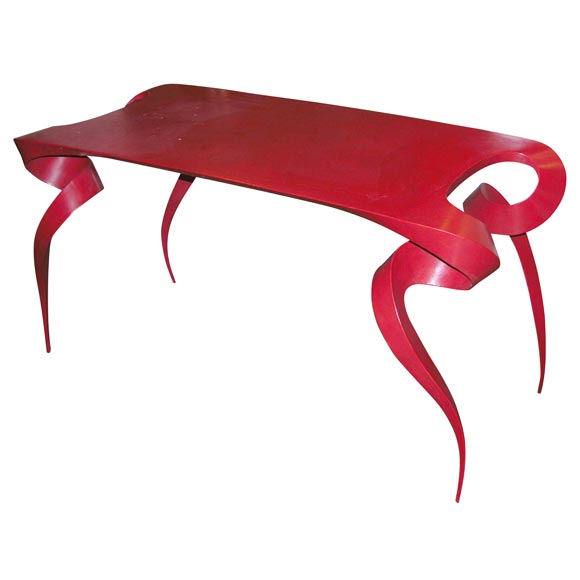 "Zebulette" Table by Yves Pagart     limited edition   No.3/16