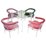 Game Table with 4 Chairs Game Table with 4 Chairs