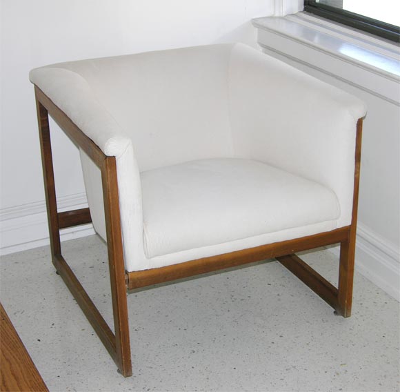 Set of 4 Cube Chairs by Geoffrey Harcourt