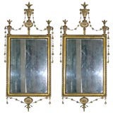 Pair of Adams Style Mirrors