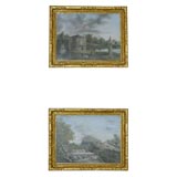 Pair of Northern European landscapes