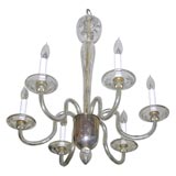 Czech Bohemian Glass Chandelier