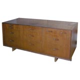 Long dresser designed by Frank Lloyd Wright in Taliesin pattern