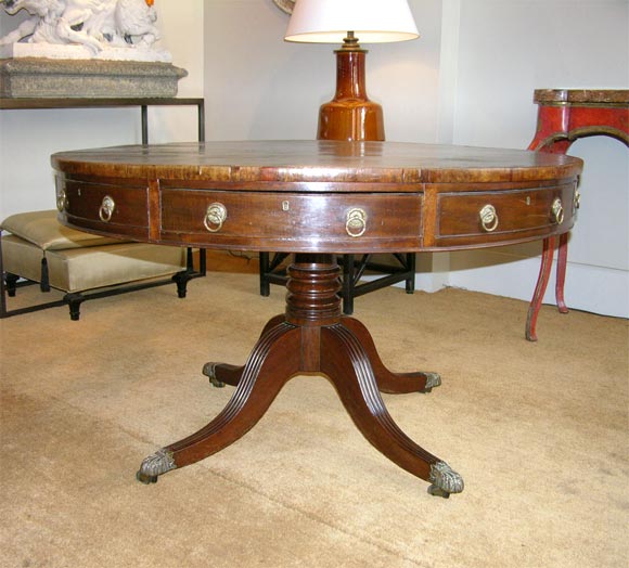 Regency Drum Table