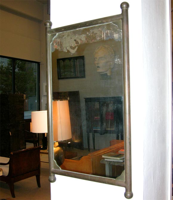 BRONZE FRAMED MIRROR