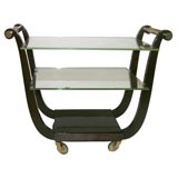 Art Deco bar cart