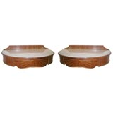 pair of French cosole tables