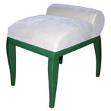 Upholstered Stool by Paul T Frankl