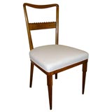 Six 1940
s Oak Dining Chairs by Pierluigi Colli