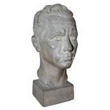 Mid-Century Terracotta Bust