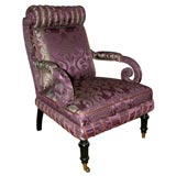 Pair of Napoleon III Style Arm Chairs