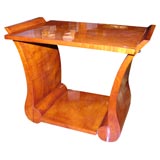 Art Deco Mahogany Occasional Table