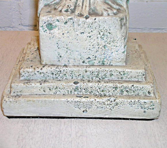 Asian figure lamps In Excellent Condition In New York, NY