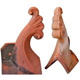 Pair of Rooftop Finials