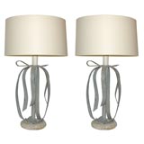 Pair of Table Lamps attributed to Philip Johnson