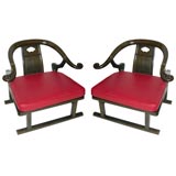 Pair of Baker  Arm Chairs