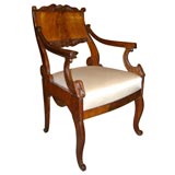 A Neo-Classical Armchair.