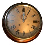 walnut gallery clock