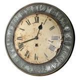 "MILKMAID" advertising gallery clock