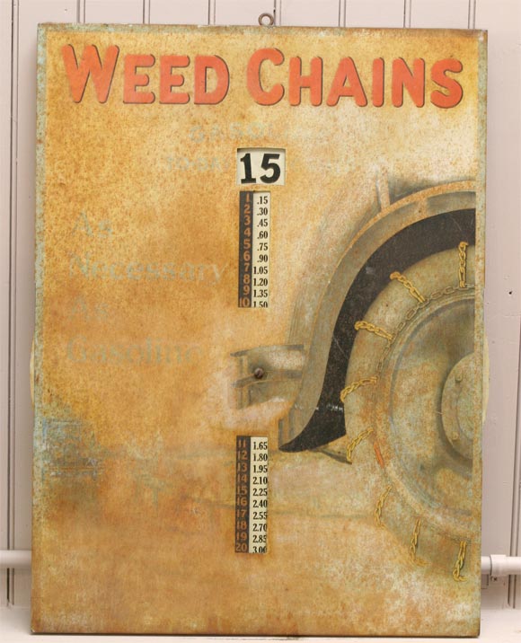 "WEED CHAINS" advertising
