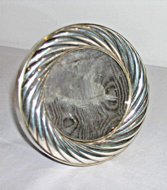 Gucci Sterling silver picture frame