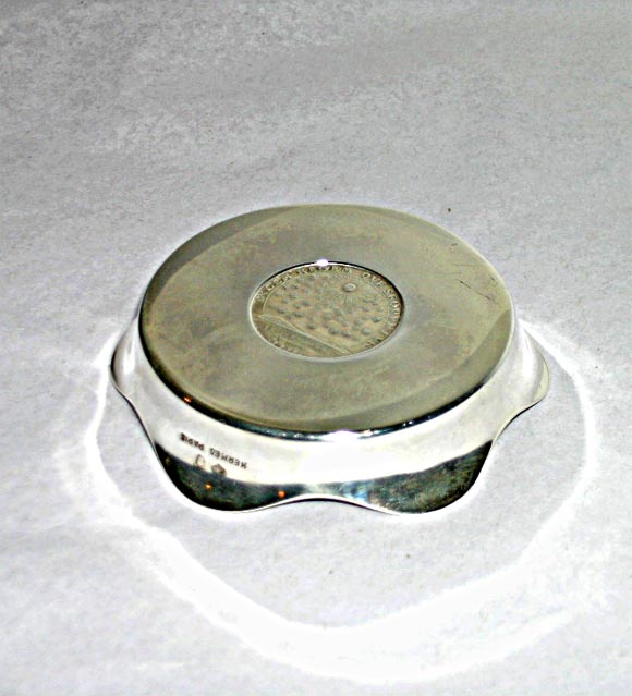 Sterling Silver Hermes Sterling ashtray / Catch all