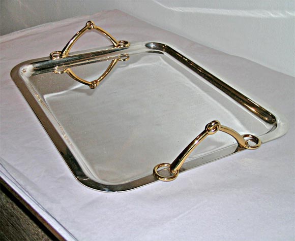 hermes tea tray