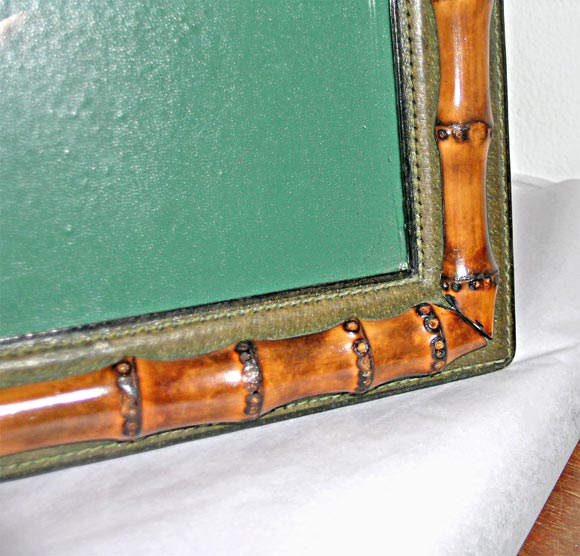 Mid-20th Century Rare Gucci Bamboo Picture frame For Sale