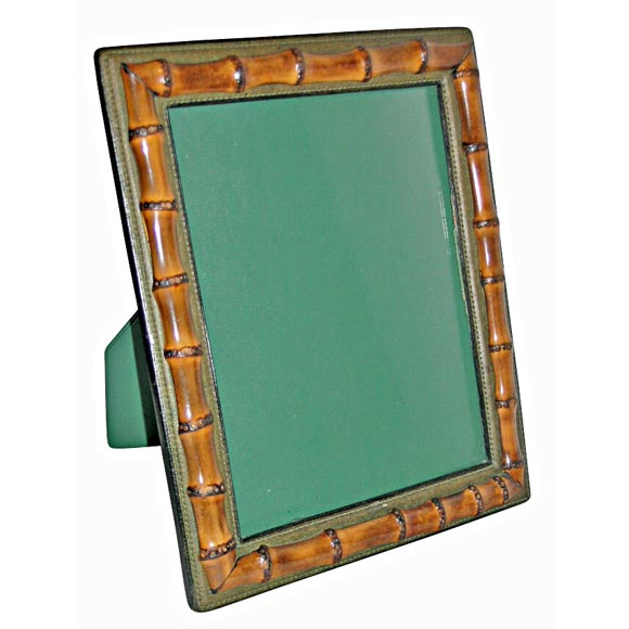 Rare Gucci Bamboo Picture frame For Sale